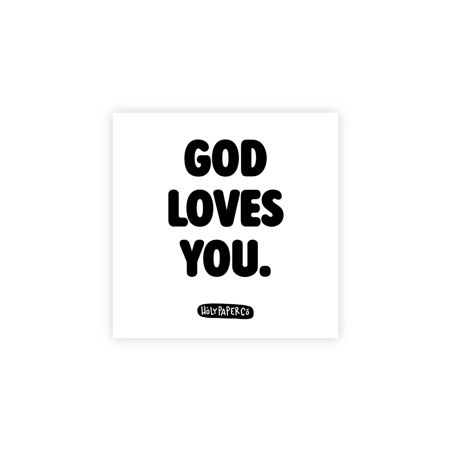 Christian Sticky Note Pad – Simple Christian Tracts