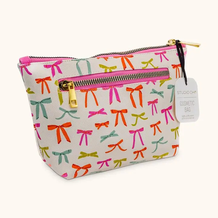 Put A Bow On It Clutch Cosmetic Pouch