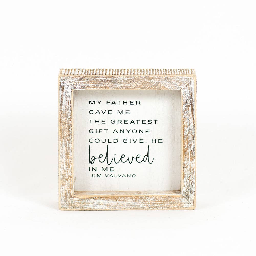 Believed - Wooden Frame