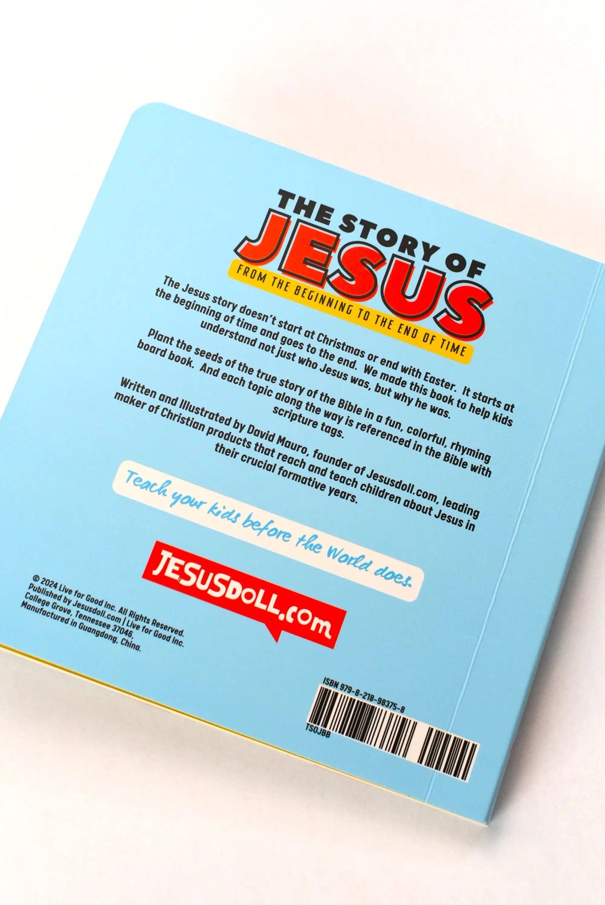 The Story of Jesus - 8.5" Paperback Book - Over 15,000 Sold!