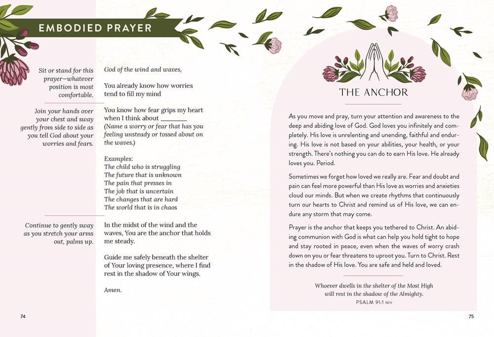 Prayer in Motion : An Invitation to Be Fully Present, Connec