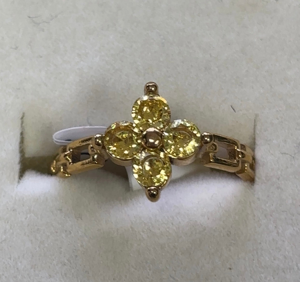 Celeste Bloom Ring-YELLOW