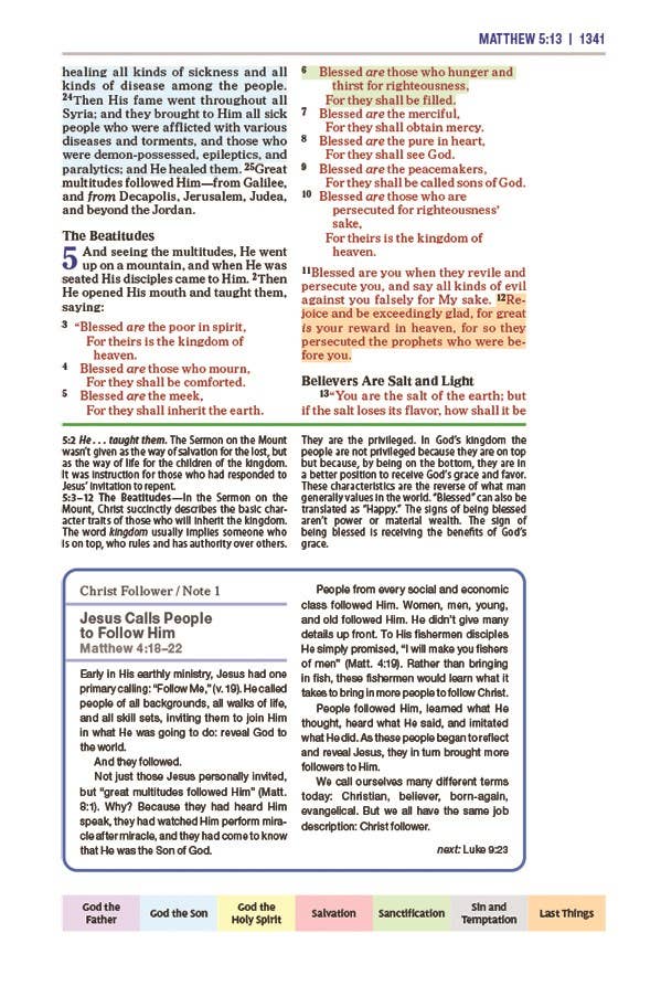 NKJV Color Code Bible, Revealing God's Truth
