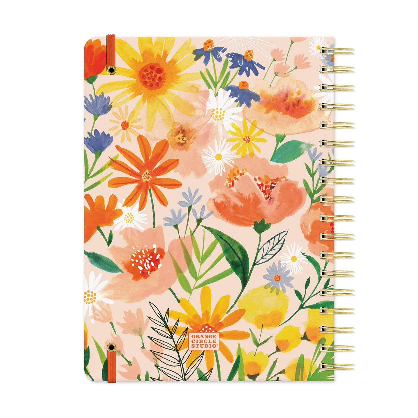 Bold Blossoms Undated Tri-Tab Planner