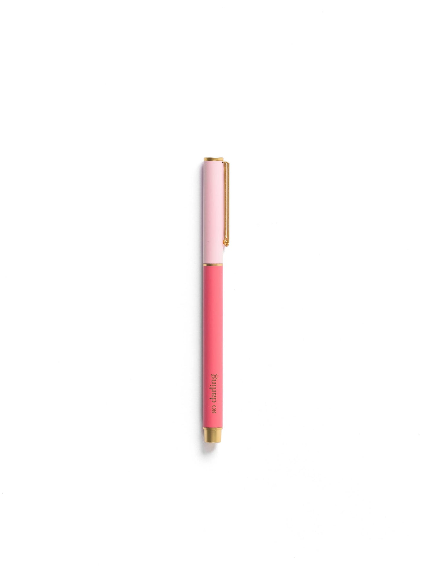 Snap Cap Pen | Pink