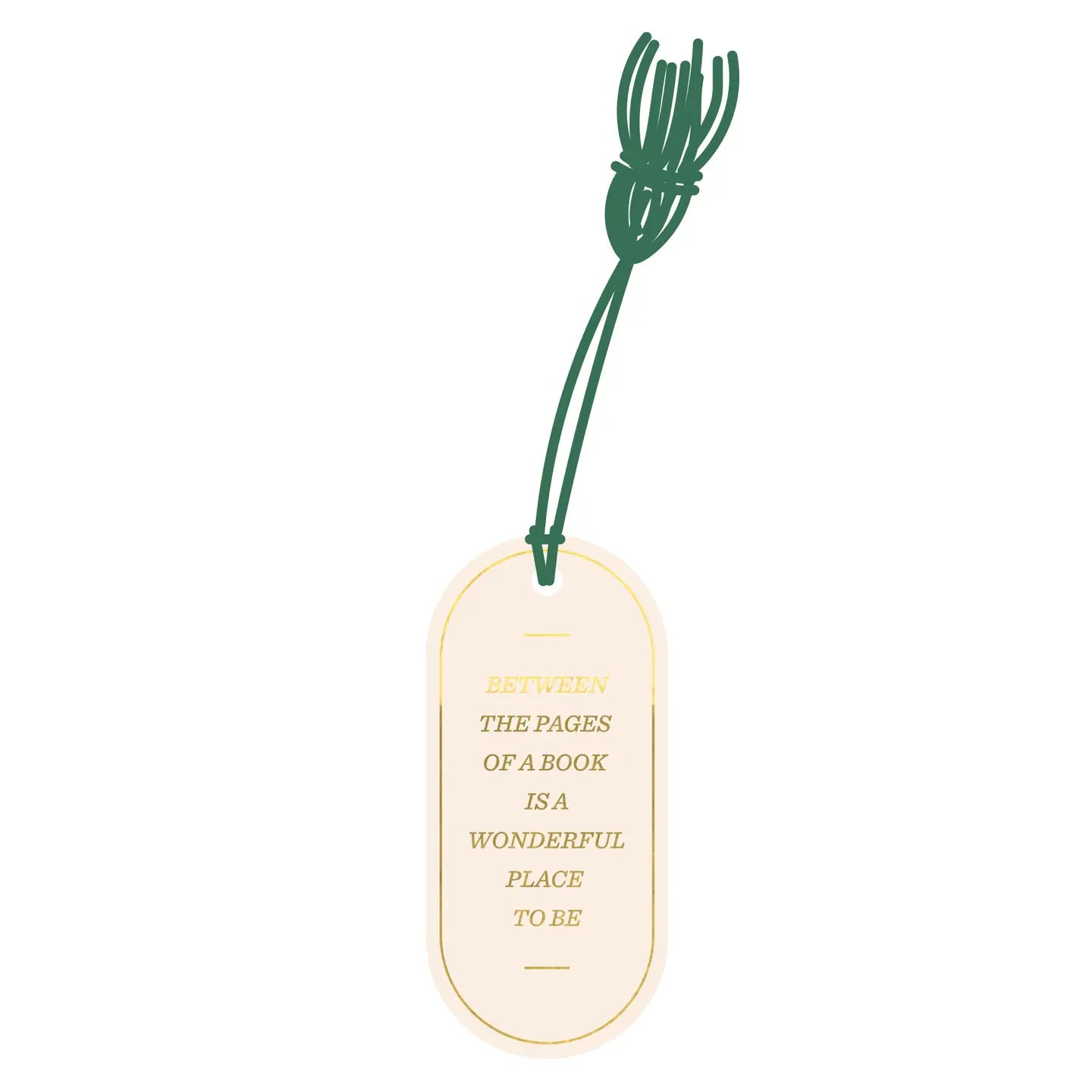 Between the Pages of A Book Anything But Weak Vegan Leather Bookmark Leather Bookmark