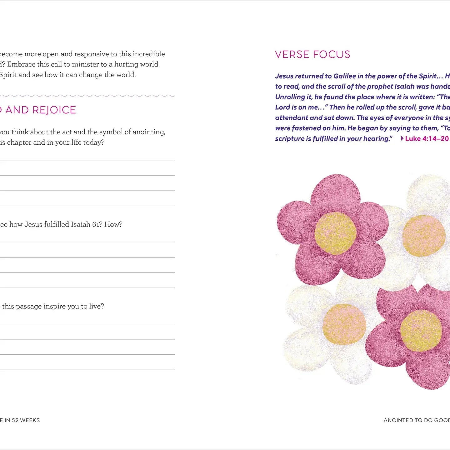 Bible in 52 Weeks For Teen Girls