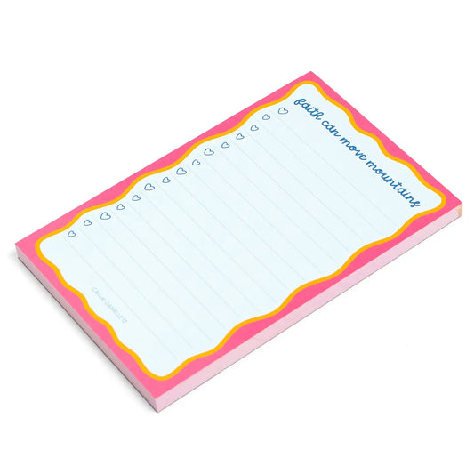 Faith Can Move Mountains (4x6 Notepad)