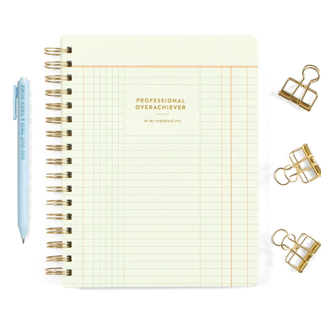 Professional Overachiever Spiral Notebook