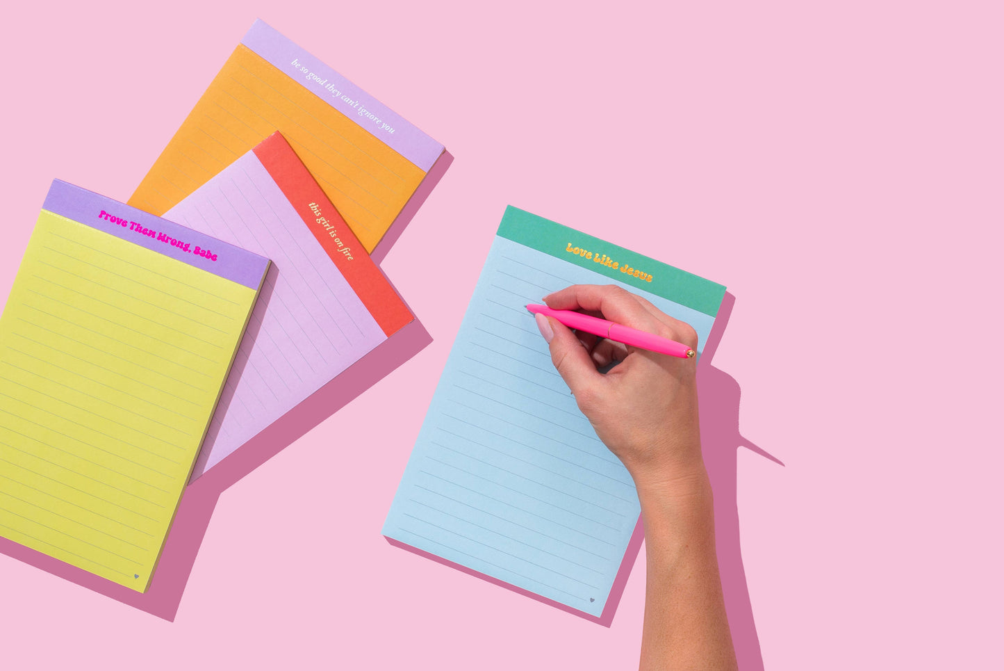 Large List Pad - "Love Like Jesus" - 75 Sheets
