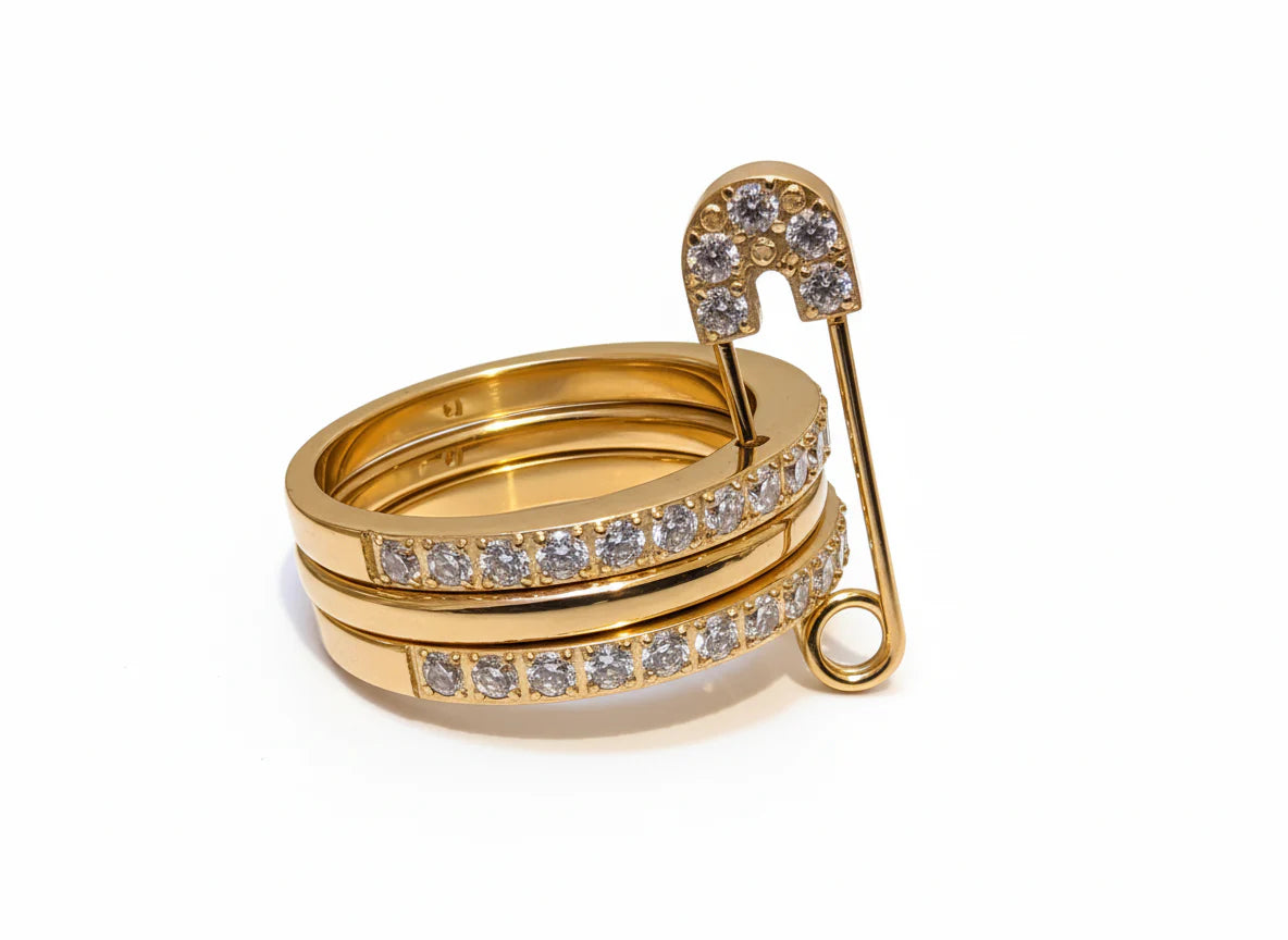 The Bold Pin Ring