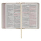 KJV Bible Mini Pocket Faux Leather, White