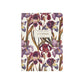 Vegan Leather  Daily Planner Planner - Irises
