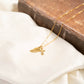 (9pc) 18K Gold PVD Stainless Steel Faith & Love Charm Set