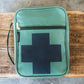 Olive + Black Cross Bible COVER