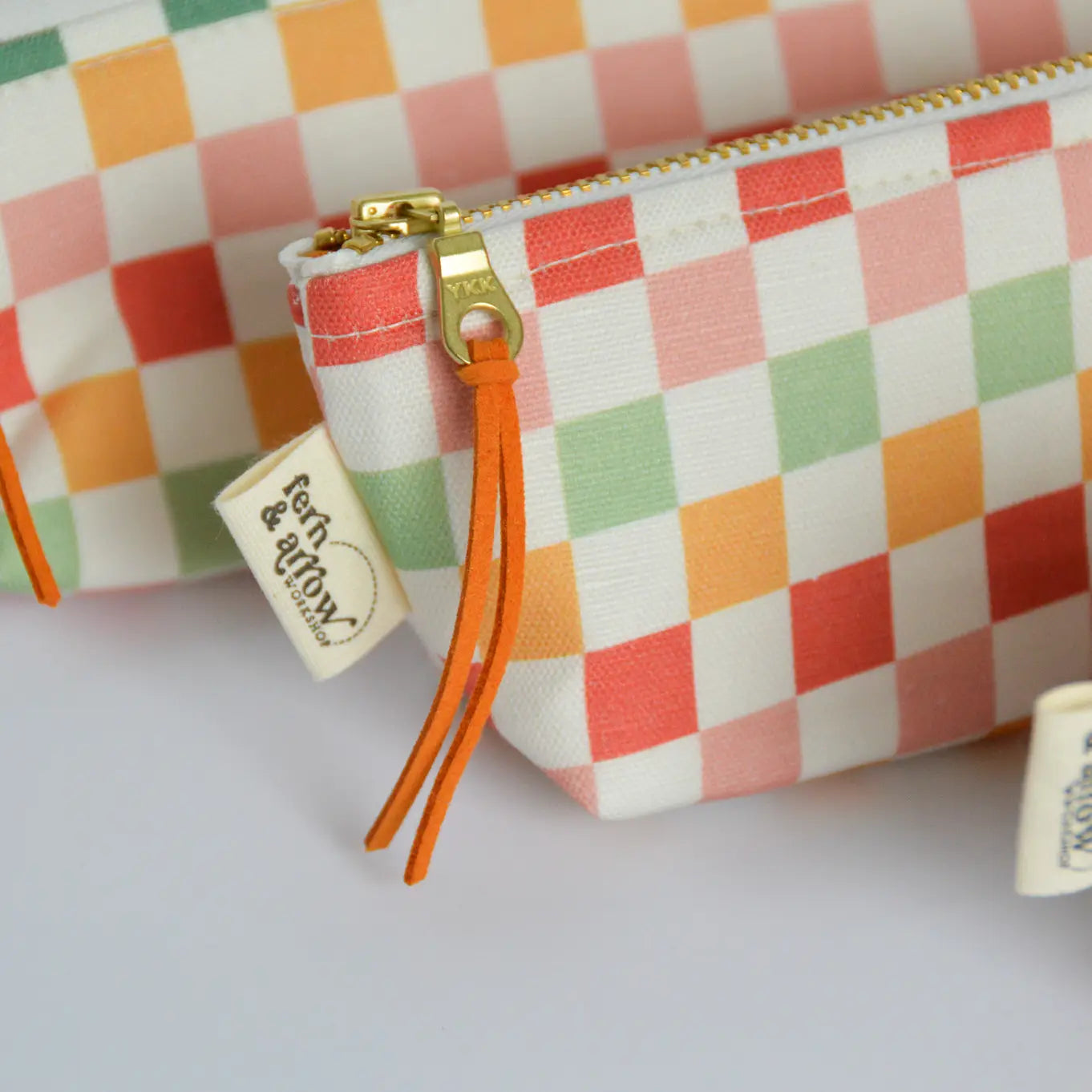 Holiday Checker Boxy Pencil Pouch