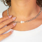 18K Gold PVD Stainless Steel Shell Cross Connector Charm