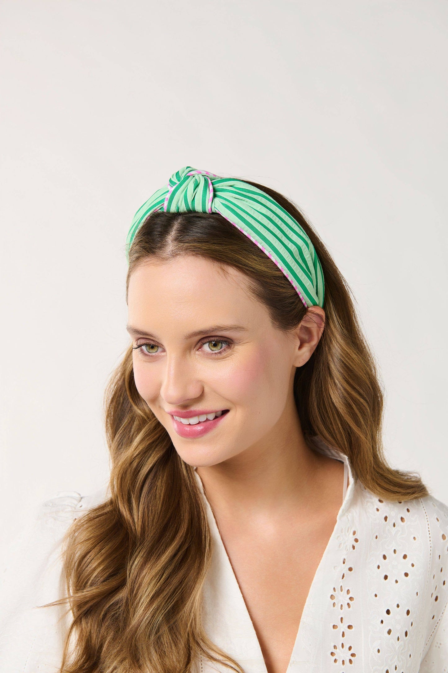 STRIPE KNOTTED HEADBAND