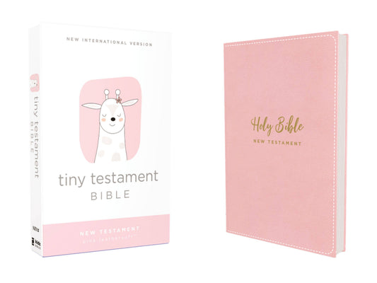 NIV Tiny Testament Bible, New Testament Leathersoft Pink