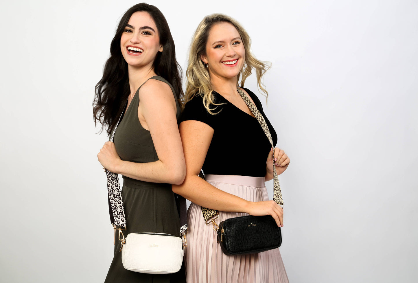 Kedzie Modernist Vegan Leather Crossbody Open Stock
