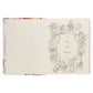 KJV My Creative Bible Faux Leather, White Floral Printed