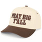 PRAY BIG Y'ALL Letter on Two Tone Trucker Hat