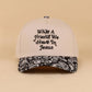0304 What A Friend We Have In Jesus Two Tone Cotton Hat SI-29576