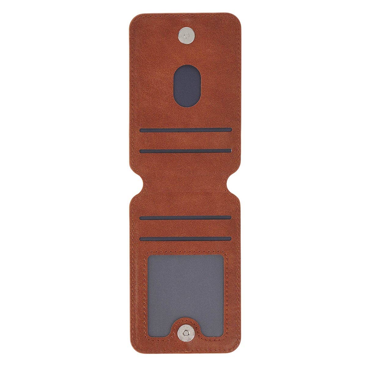 Phone Wallet Magnetic Brown Stand Firm 1 Cor. 16:13