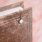 18K Gold PVD Stainless Steel Mother Of Pearl Floral Charm