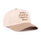 0304 What A Friend We Have In Jesus Two Tone Cotton Hat SI-29576
