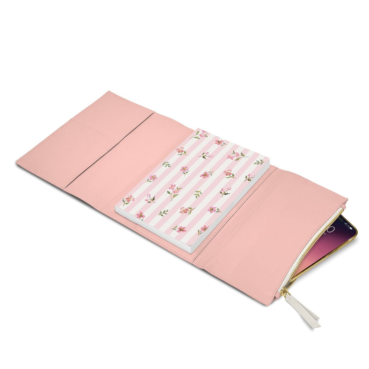Blush & Ivory Keri Notebook Organizer