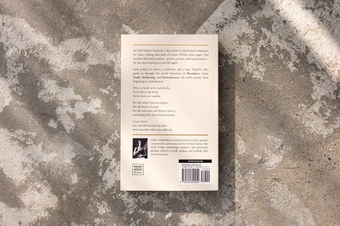 Altar: Modern Psalms for a New Earth (book)