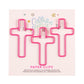 Pink Cross Paperclips