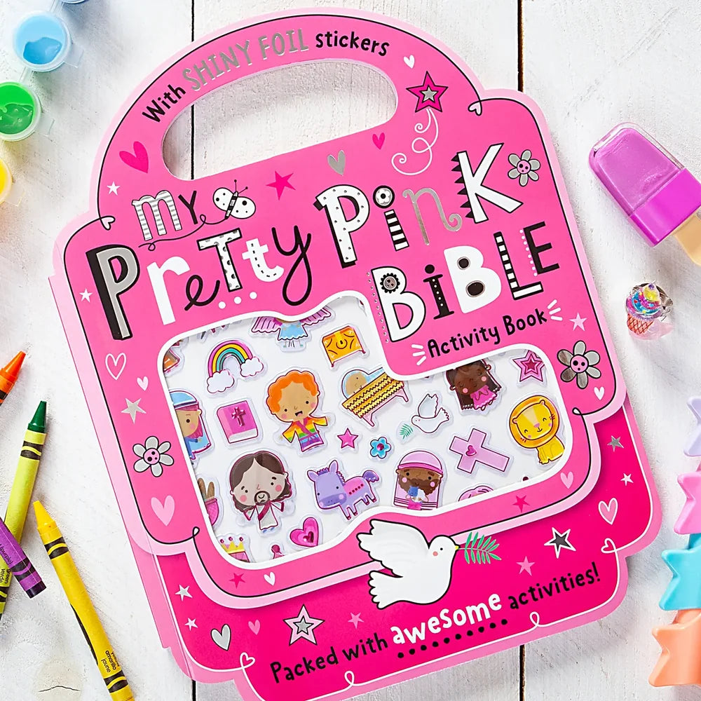 Pretty Pink Bible Activity Book