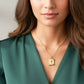 Gold Cross Locket Charm, photo locket for Necklace CPG2948