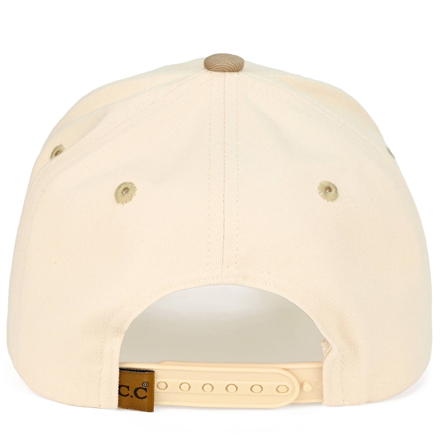 C.C HE STILL DOES MIRACLES Letter Two Tone Trucker Hat