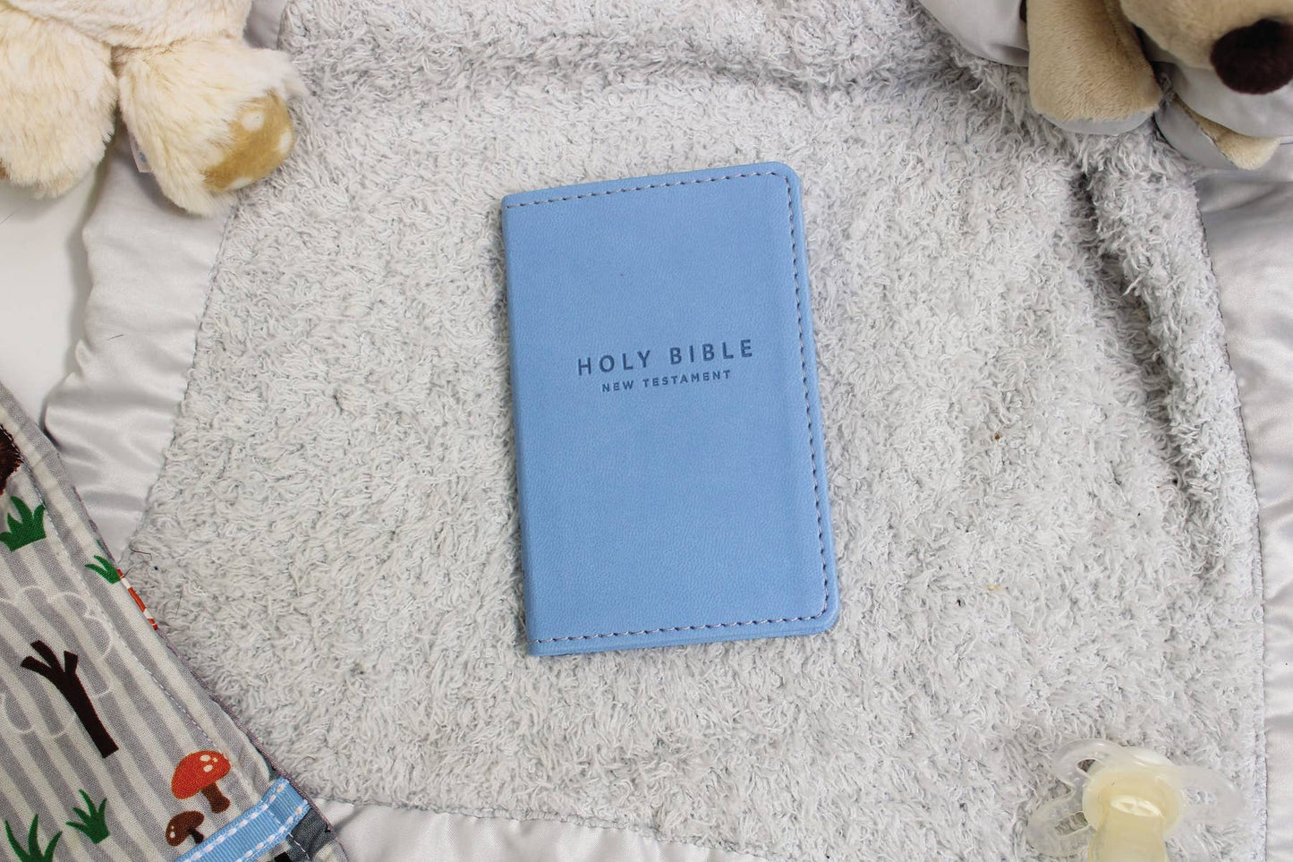 NIV Tiny Testament Bible New Testament Leathersoft Blue