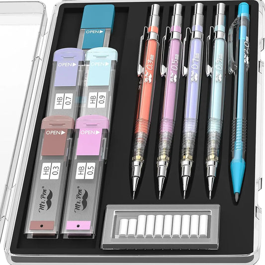 Mr. Pen Pastel Mechanical Pencil Set - 12 Colors