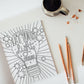 Coloring Faith: A Christian Coloring Book for Women