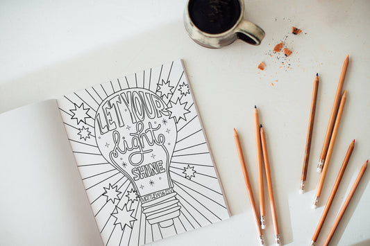Coloring Faith: A Christian Coloring Book for Women