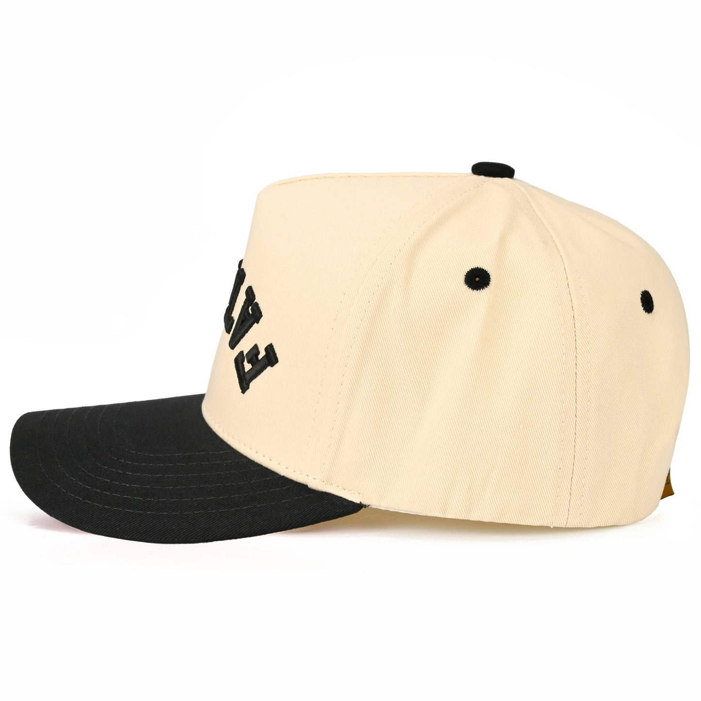 C.C FATHER Letter Embroidered on Two Tone Trucker Hat