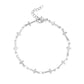 18K Gold PVD Stainless Steel Cross Chain Bracelet