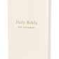 NIV Tiny Testament Bible New Testament Leathersoft White