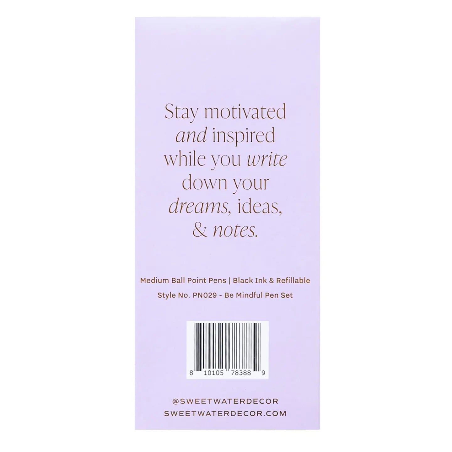 Be Mindful Metal Pen Set - Home Decor & Gifts