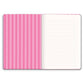 Cotton Candy Stripes Keri Notebook