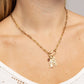 18K Gold PVD Stainless Steel Amen Word Charm