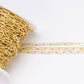 14K Gold Paperclip Small Chain for Jewelry Making CHG478