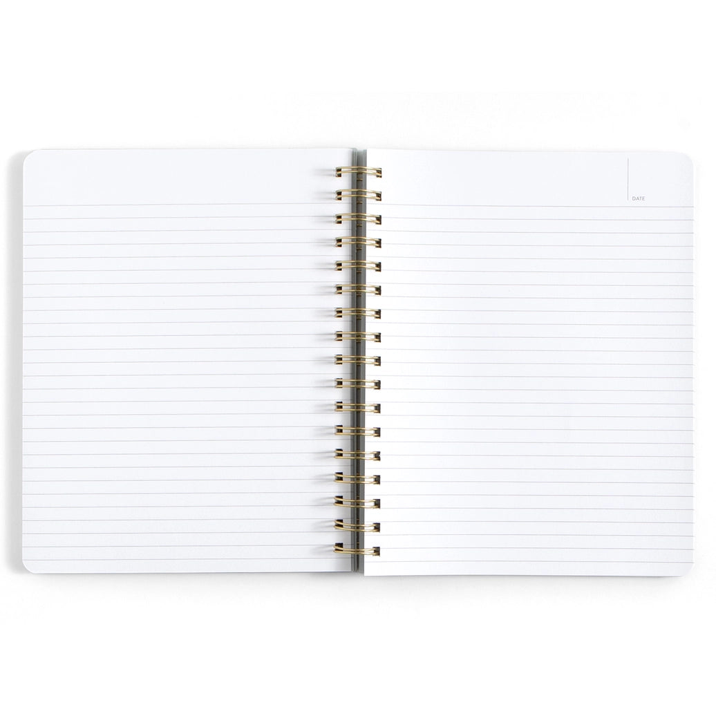 Booked and Busy Reader Spiral Notebook