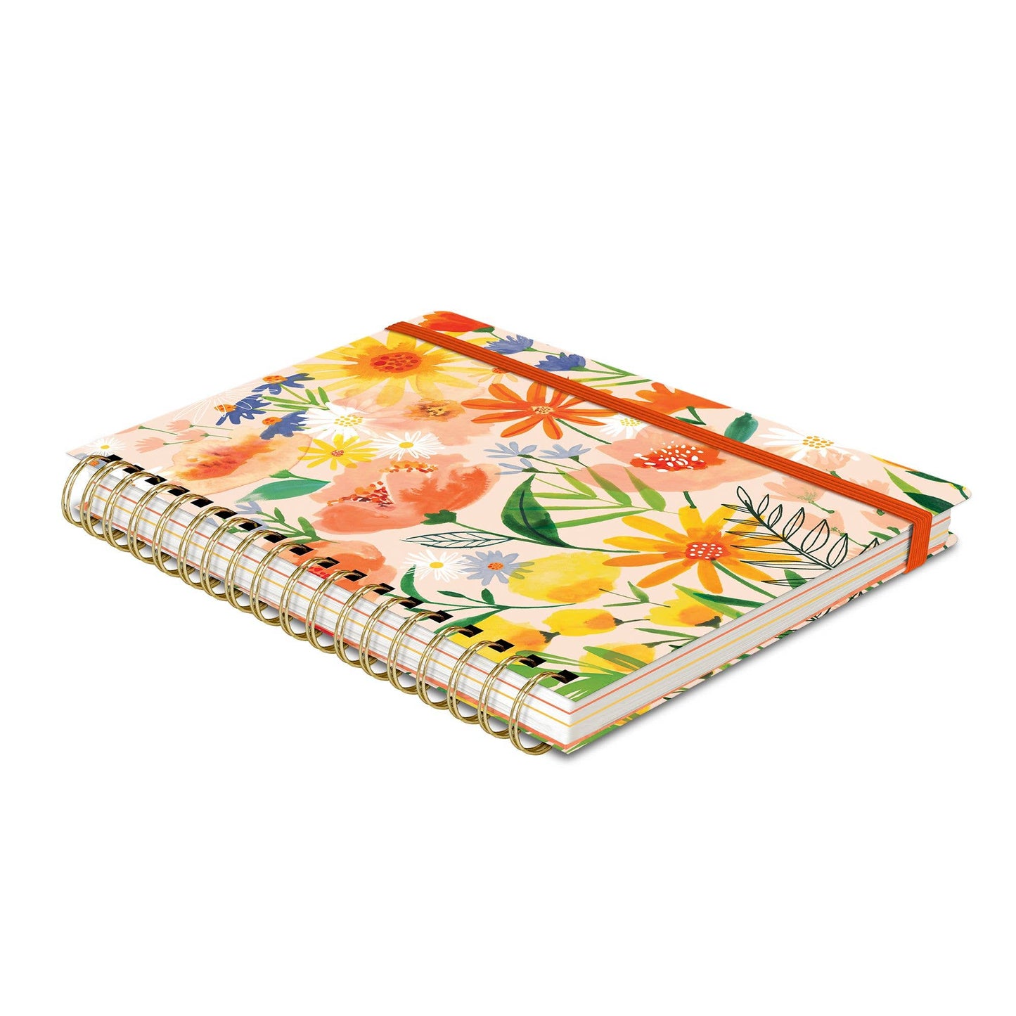 Bold Blossoms Undated Tri-Tab Planner