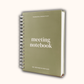 Lamare Meeting Notebook – Project Planner & Work Organizer